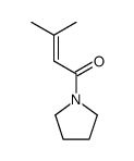 3,3-dimethyl-1-pyrrolidin-1-yl-propen-1-one结构式