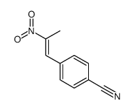 4-(2-nitroprop-1-enyl)benzonitrile结构式