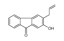 3-Allyl-2-hydroxy-9H-fluoren-9-one Structure