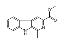 1-Methyl-β-carboline-3-carboxylic acid methyl ester structure