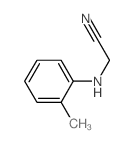 Acetonitrile,2-[(2-methylphenyl)amino]-结构式