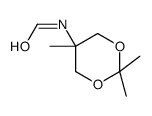 N-(2,2,5-trimethyl-1,3-dioxan-5-yl)formamide结构式