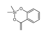 2,2-dimethyl-4-methylidene-1,3,2-benzodioxasiline结构式