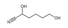 2,6-Dihydroxyhexanenitrile结构式