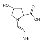 L-Proline, 1-(aminoiminomethyl)-4-hydroxy-, (4R)- (9CI) Structure