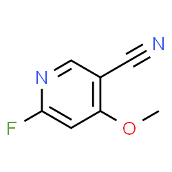 6-fluoro-4-methoxynicotinonitrile Structure