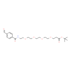 Ald-Ph-PEG4-Boc structure