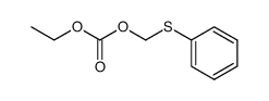 ethyl ((phenylthio)methyl) carbonate Structure