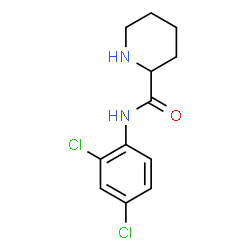 N-(2,4-dichlorophenyl)piperidine-2-carboxamide Structure