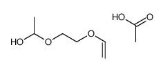 acetic acid,1-(2-ethenoxyethoxy)ethanol Structure