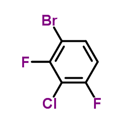 1-Bromo-3-chloro-2,4-difluorobenzene structure