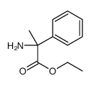 Ethyl 2-amino-2-phenylpropanoate Structure