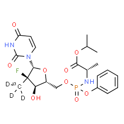 PSI-7977-13C-d3 Structure