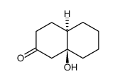 9-hydroxy-trans-decal-2-one Structure