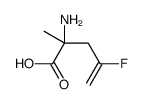 4-Pentenoicacid,2-amino-4-fluoro-2-methyl-(9CI) structure