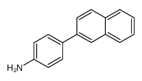 4-NAPHTHALEN-2-YL-PHENYLAMINE结构式