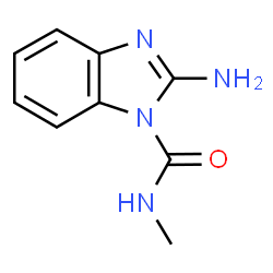 1H-Benzimidazole-1-carboxamide,2-amino-N-methyl-(9CI)结构式