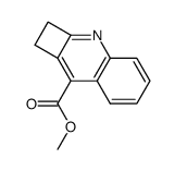 1,2-Dihydrocyclobuta[b]quinoline-8-carboxylic acid methyl ester结构式