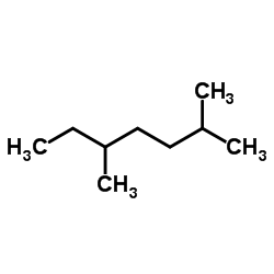 2,5-Dimethylheptane Structure