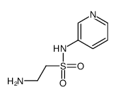 2-AMINO-N-(PYRIDIN-3-YL)ETHANESULFONAMIDE Structure