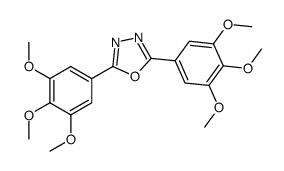 2,5-bis(3,4,5-trimethoxyphenyl)-1,3,4-oxadiazole picture