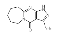 4H-Pyrazolo[3',4':4,5]pyrimido[1,2-a]azepin-4-one,3-amino-1,6,7,8,9,10-hexahydro- Structure