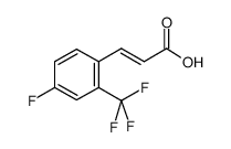 4-Fluoro-2-(Trifluoromethyl)CinnamicAcid structure