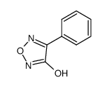 3-hydroxy-4-phenylfurazan结构式