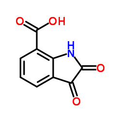 2,3-Dioxoindoline-7-carboxylic acid Structure
