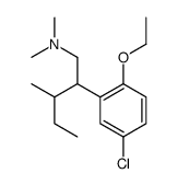 5-Chloro-2-ethoxy-N,N-dimethyl-β-(1-methylpropyl)benzeneethanamine structure