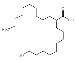 2-decyldodecanoic acid Structure