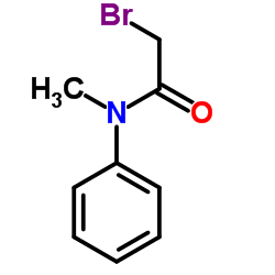 2-溴-N-甲基-N-乙酰苯胺结构式