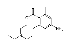 2-(diethylamino)ethyl 4-amino-2,6-dimethylbenzoate结构式