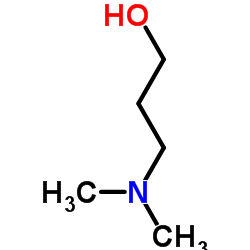 3-Dimethylaminopropanol Structure