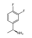 (S)-1-(3,4-difluorophenyl)ethanamine structure