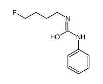 1-(4-fluorobutyl)-3-phenylurea结构式