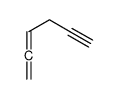 hexa-1,2-dien-5-yne Structure