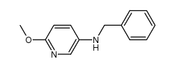 N-benzyl-6-methoxypyridin-3-amine结构式