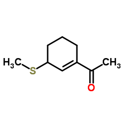 Ethanone, 1-[3-(methylthio)-1-cyclohexen-1-yl]- (9CI)结构式