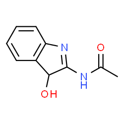 Acetamide,N-(3-hydroxy-3H-indol-2-yl)- structure