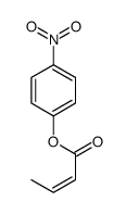 2-Butenoic acid 4-nitrophenyl ester structure