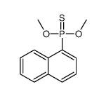 dimethoxy-naphthalen-1-yl-sulfanylidene-λ5-phosphane结构式