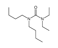 1,1-dibutyl-3,3-diethylurea structure