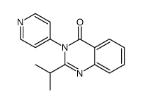 2-propan-2-yl-3-pyridin-4-ylquinazolin-4-one结构式