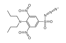 N-diazo-4-(dipropylamino)-3,5-dinitrobenzenesulfonamide Structure