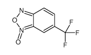 3-oxido-5-(trifluoromethyl)-2,1,3-benzoxadiazol-3-ium结构式
