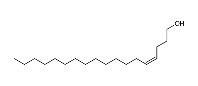 4Z-octadecene-1-ol Structure
