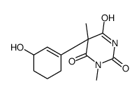 5-(3-hydroxycyclohexen-1-yl)-1,5-dimethyl-1,3-diazinane-2,4,6-trione Structure