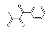 1-phenyl-butane-1,2,3-trione Structure