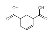 4-Cyclohexene-1,3-dicarboxylic acid Structure